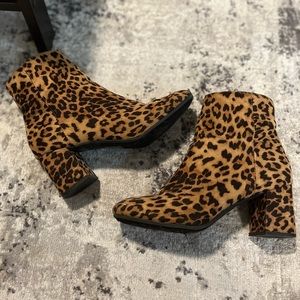 Cheetah Booties